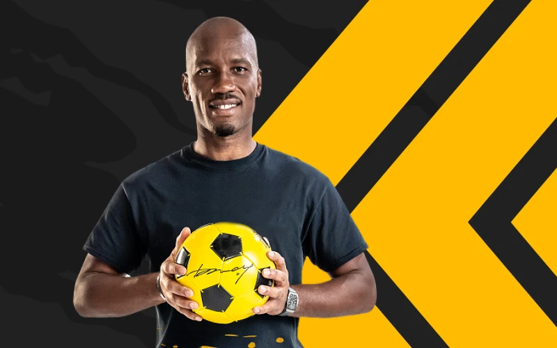 Play at Melbet with Didier Drogba.