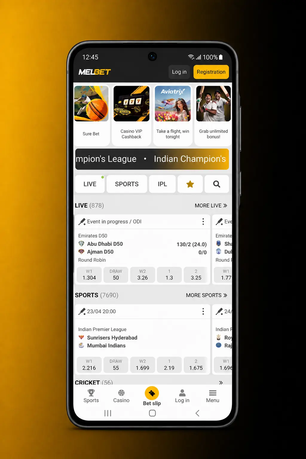 Step-by-step guide to download and install Melbet APK on Android device settings screen