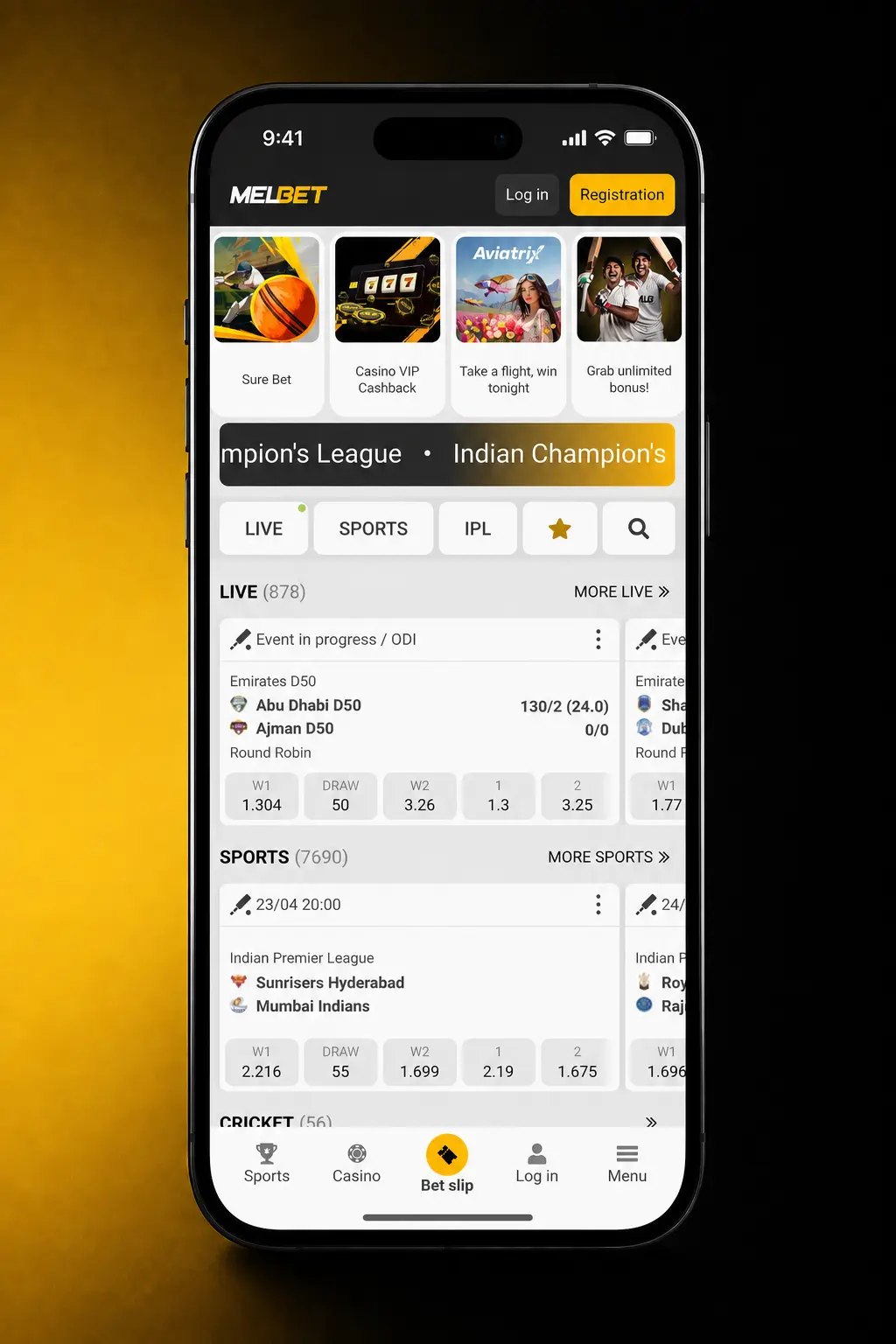 Step-by-step guide showing how to download and install the Melbet app on iOS iPhone or iPad via App Store