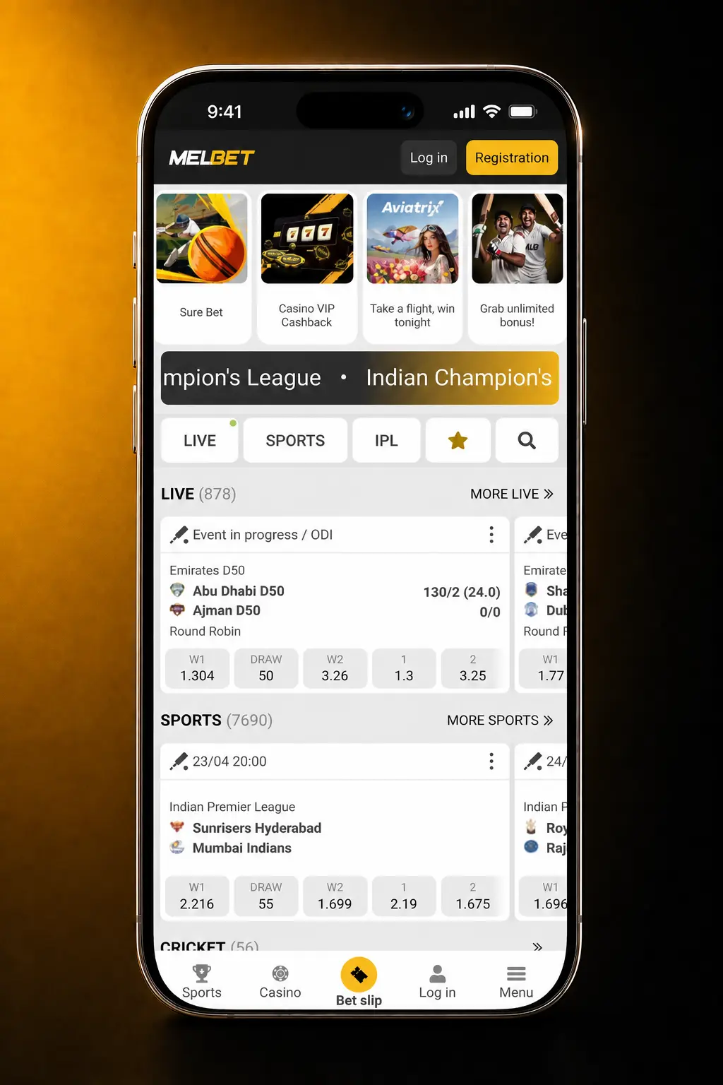 Step-by-step guide to start playing live casino at Melbet with registration, deposit, and table selection instructions